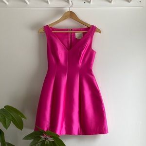 Hot pink Kate Spade dress
